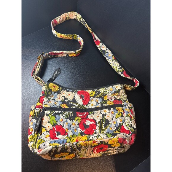 Vera Bradley Floral Crossbody Quilted Bag - Picture 1 of 8